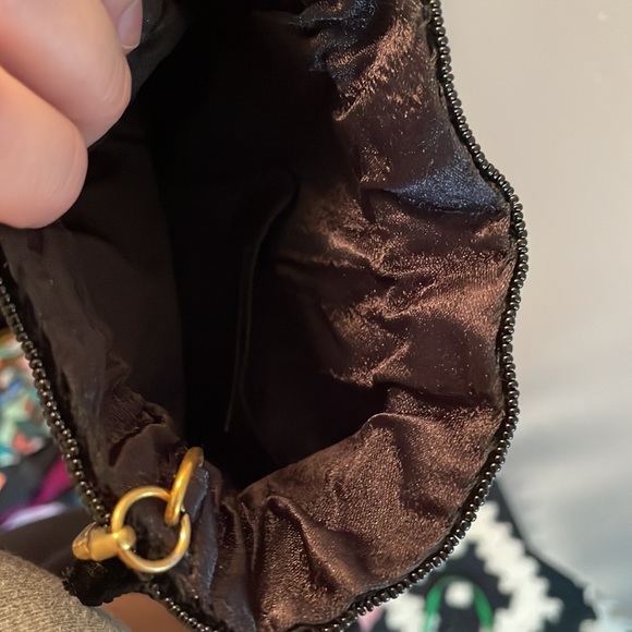 Sequin velvet crossbody or shoulder bag - Picture 6 of 7